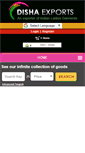 Mobile Screenshot of dishaexports.com
